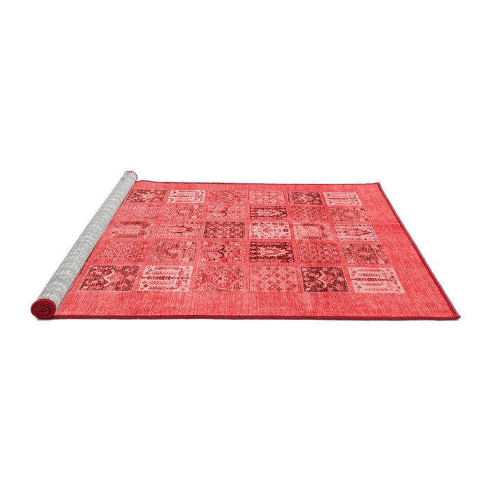 Modern Red Washable Rugs