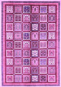 Abstract Purple Modern Rug, abs374pur