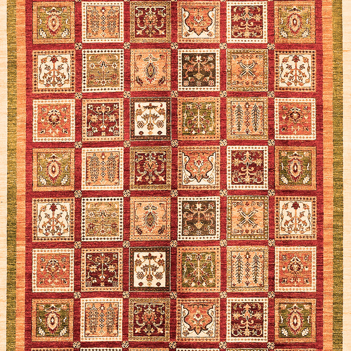 Machine Washable Abstract Orange Modern Area Rugs, wshabs374org
