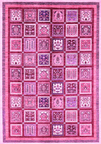 Abstract Pink Modern Rug, abs374pnk