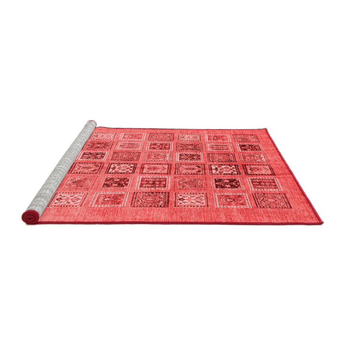 Modern Red Washable Rugs