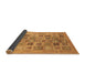 Sideview of Abstract Brown Modern Rug, abs3750brn