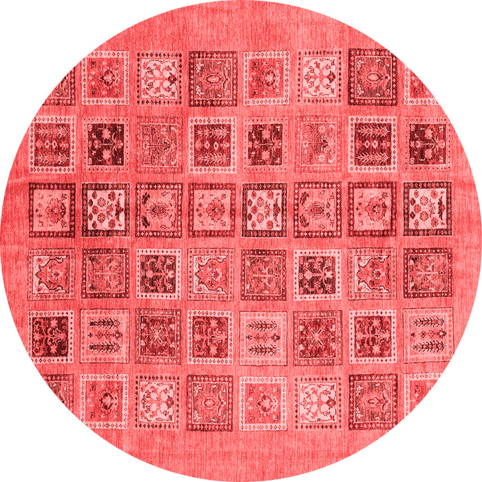 Abstract Red Modern Rug, abs3750red