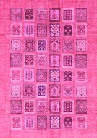 Abstract Pink Modern Rug, abs3750pnk