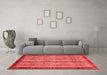 Modern Red Washable Rugs