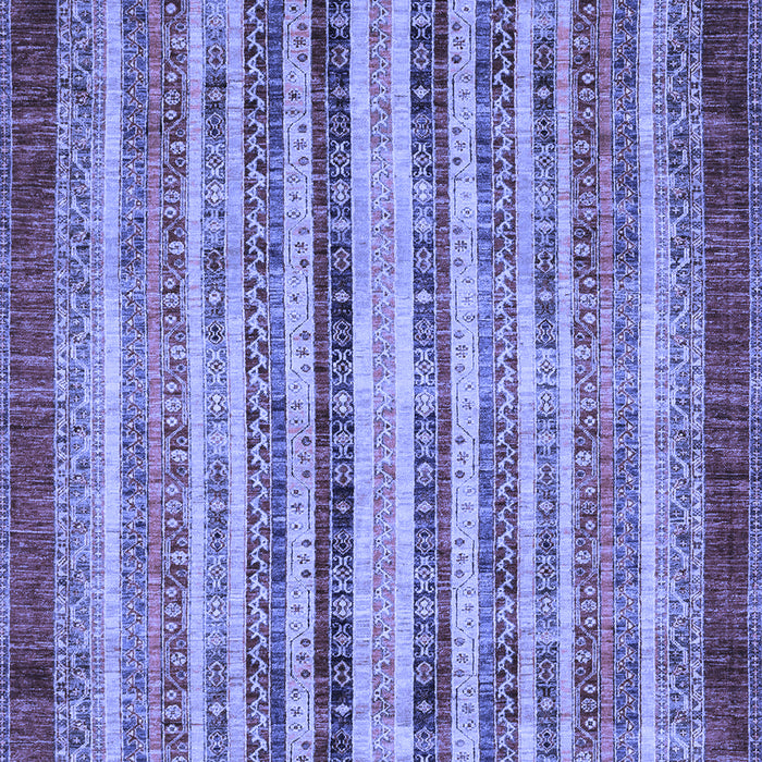 Machine Washable Abstract Blue Modern Rug, wshabs3751blu