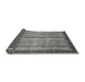 Sideview of Abstract Gray Modern Rug, abs3751gry