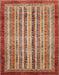 Abstract Red Modern Rug, abs3751