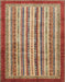 Abstract Brown Modern Rug, abs3752