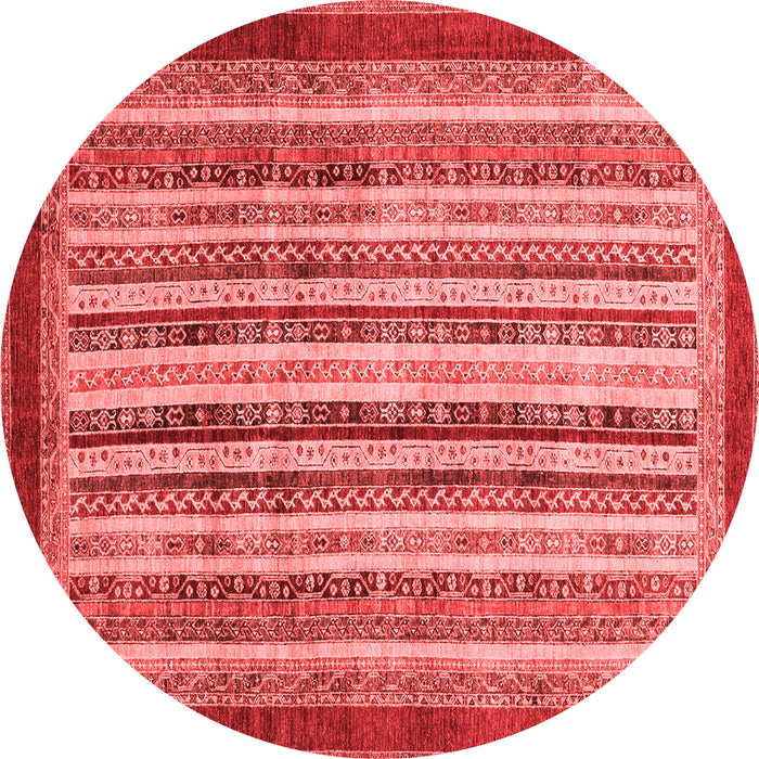 Machine Washable Abstract Red Modern Rug, wshabs3752red