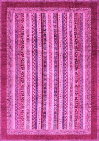 Abstract Pink Modern Rug, abs3752pnk