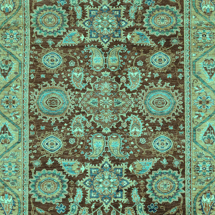 Oriental Turquoise Traditional Rug, abs3753turq