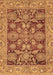 Oriental Brown Traditional Rug, abs3753brn