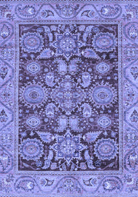 Oriental Blue Traditional Rug, abs3753blu