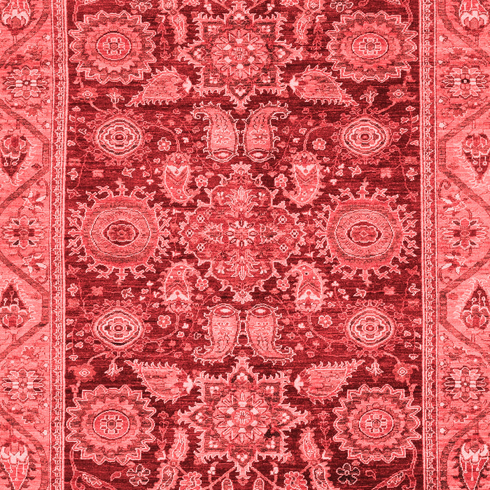 Oriental Red Traditional Area Rugs