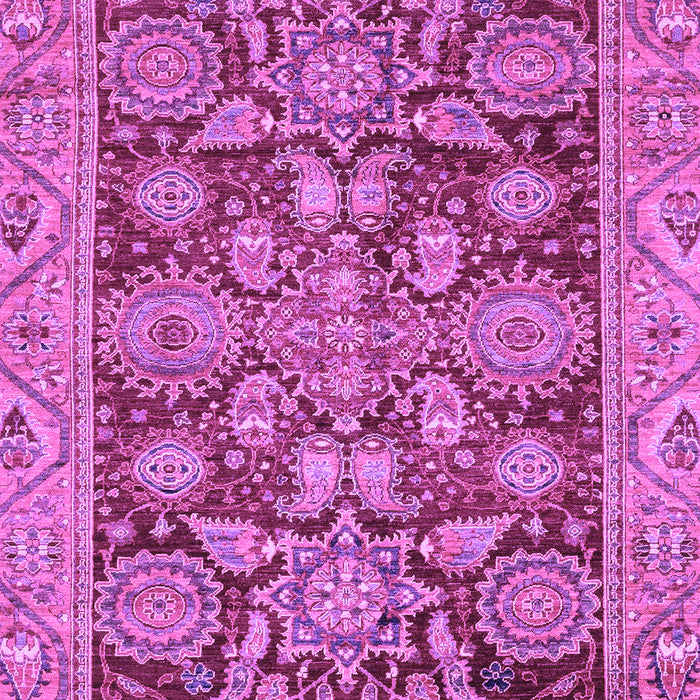 Machine Washable Oriental Purple Traditional Area Rugs, wshabs3753pur
