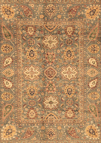 Oriental Brown Traditional Rug, abs3754brn