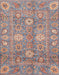 Abstract Mauve Taupe Purple Oriental Rug, abs3754