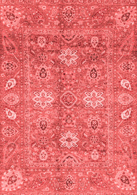 Oriental Red Traditional Rug, abs3754red