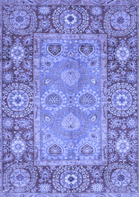 Oriental Blue Traditional Rug, abs3755blu