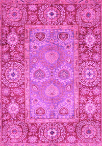 Oriental Pink Traditional Rug, abs3755pnk