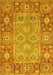 Oriental Yellow Traditional Rug, abs3755yw