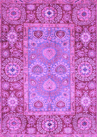 Oriental Purple Traditional Rug, abs3755pur