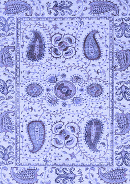 Abstract Blue Modern Rug, abs3756blu