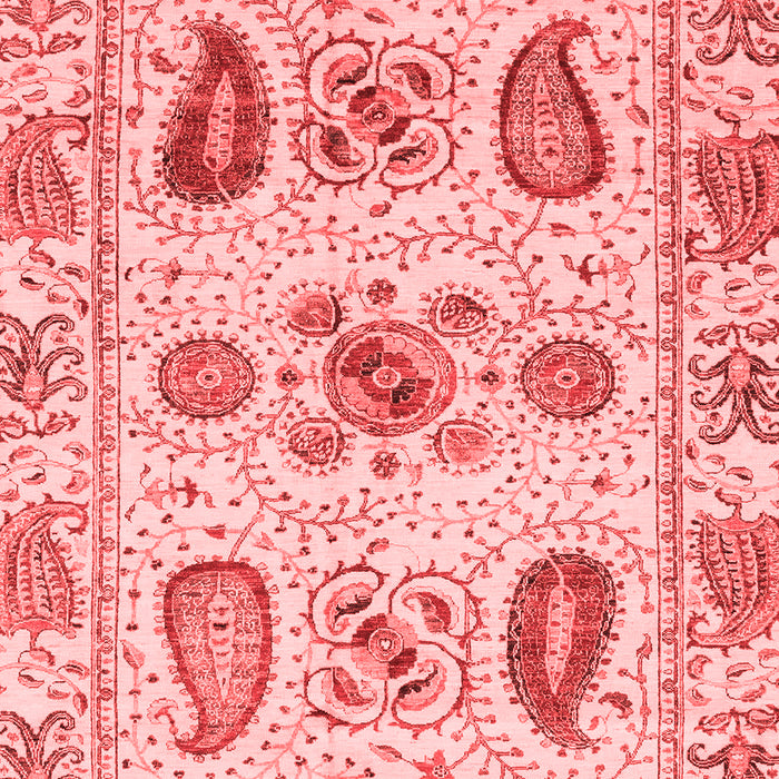 Abstract Red Modern Area Rugs