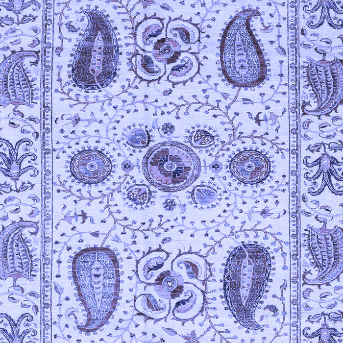 Machine Washable Abstract Blue Modern Rug, wshabs3756blu