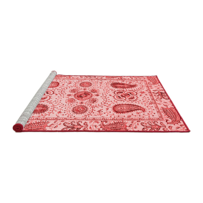 Modern Red Washable Rugs