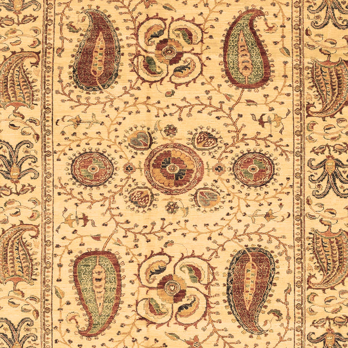 Abstract Brown Modern Rug, abs3756brn