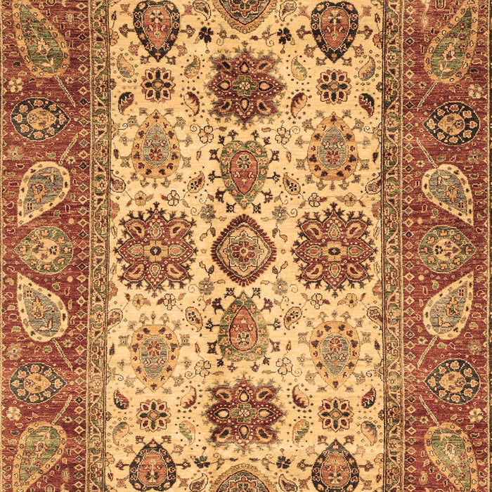 Oriental Brown Traditional Rug, abs3757brn
