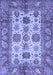 Oriental Blue Traditional Rug, abs3757blu