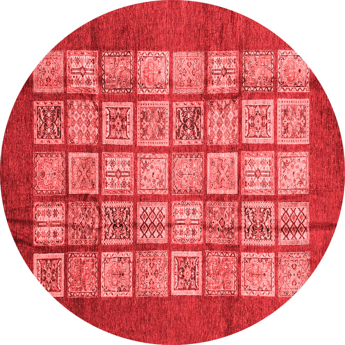 Abstract Red Modern Rug, abs3759red