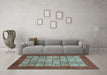 Machine Washable Abstract Light Blue Modern Rug in a Living Room, wshabs3759lblu