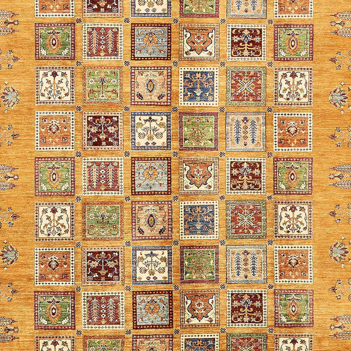 Abstract Red Modern Rug, abs375