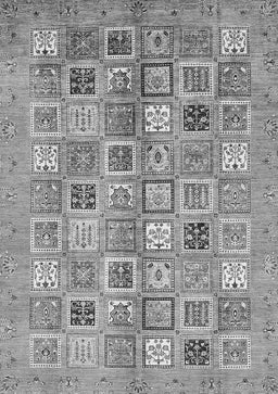 Abstract Gray Modern Rug, abs375gry