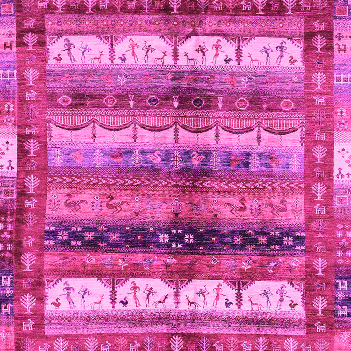 Abstract Pink Modern Rug, abs3760pnk
