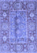 Machine Washable Oriental Blue Traditional Rug, wshabs3761blu