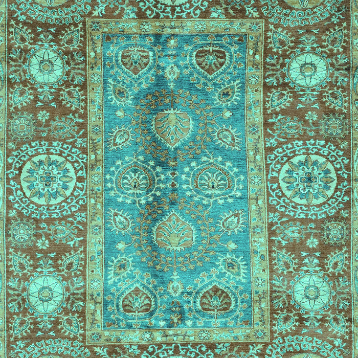 Oriental Turquoise Traditional Rug, abs3761turq