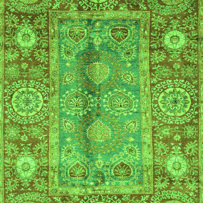 Oriental Green Traditional Rug, abs3761grn