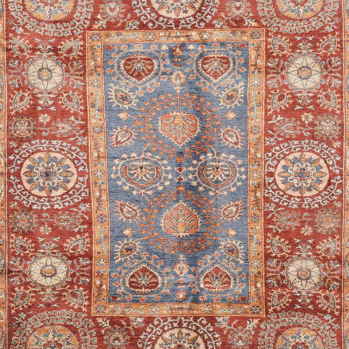 Machine Washable Abstract Brown Sugar Brown Rug, wshabs3761