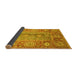 Sideview of Oriental Yellow Traditional Rug, abs3761yw