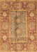 Oriental Brown Traditional Rug, abs3761brn