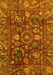 Oriental Yellow Traditional Rug, abs3762yw