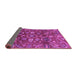 Sideview of Oriental Purple Traditional Rug, abs3762pur