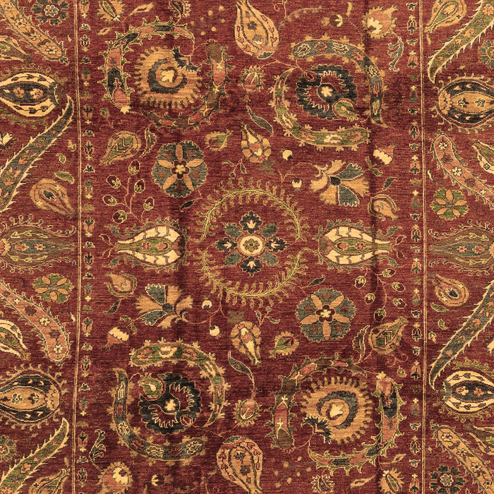 Oriental Brown Traditional Rug, abs3762brn