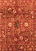 Oriental Orange Traditional Rug, abs3763org