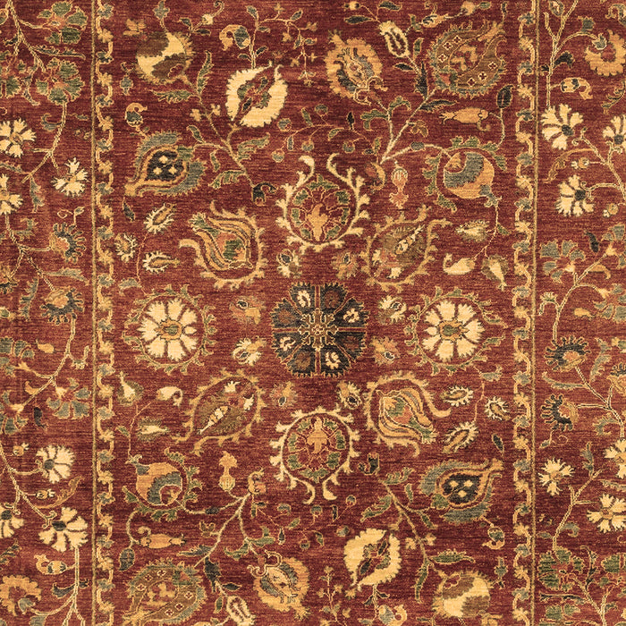 Oriental Brown Traditional Rug, abs3763brn
